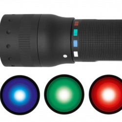 TORCIA LEDLENSER P7QC 220 lumen batteria AAA quattro colori 